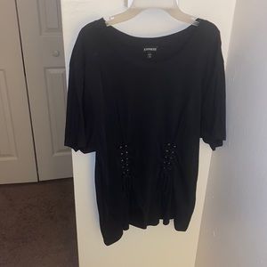 Express Black Top Size Medium